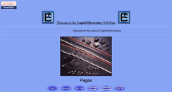 Desktop Screenshot of capital-electronics.co.uk