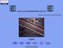 Tablet Screenshot of capital-electronics.co.uk